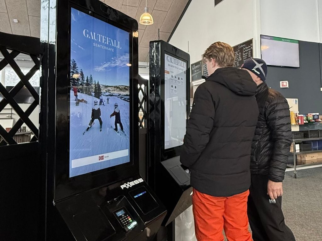 Axess RESORT F&B SELFSERVICE KIOSK - Gautefall