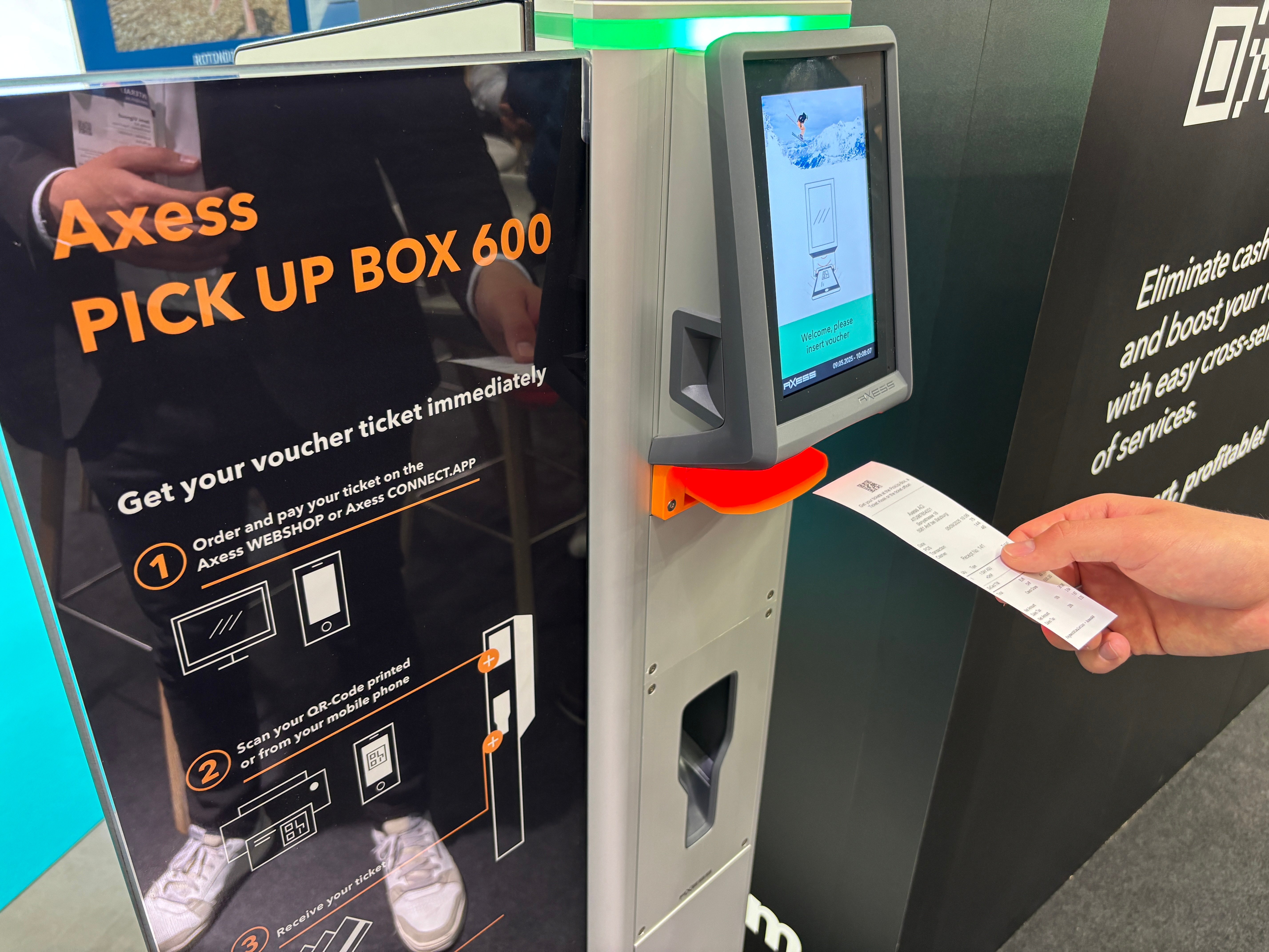 INTERALPIN_Axess PICK UP BOX 600