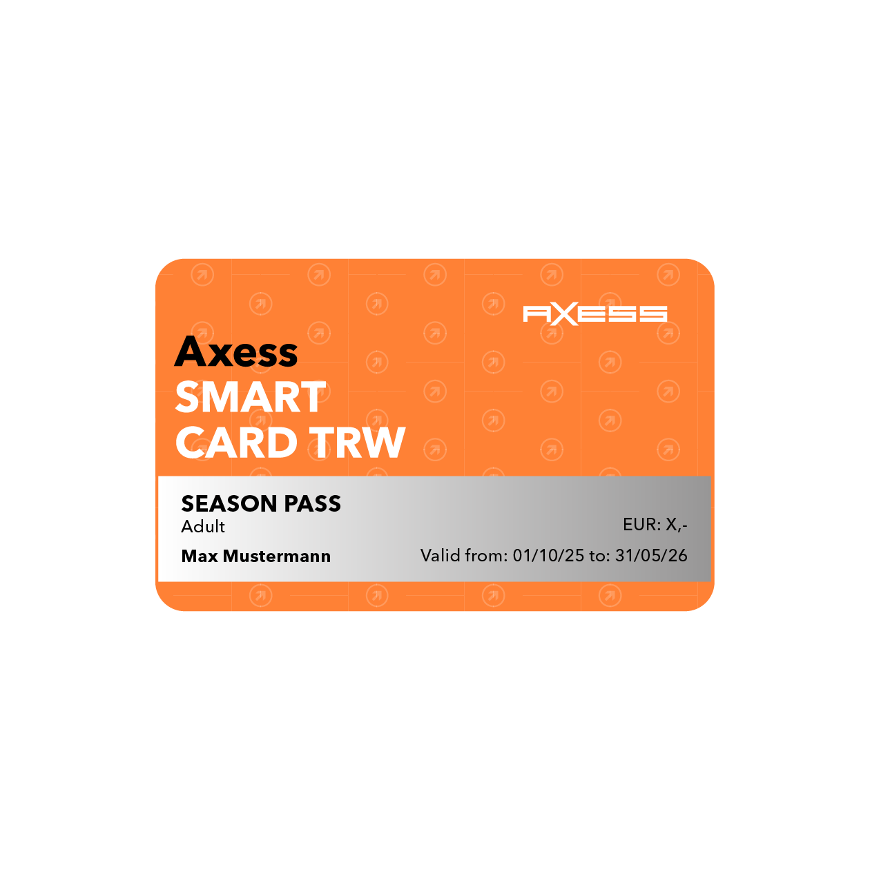 Axess SMART CARD TRW STRIPE
